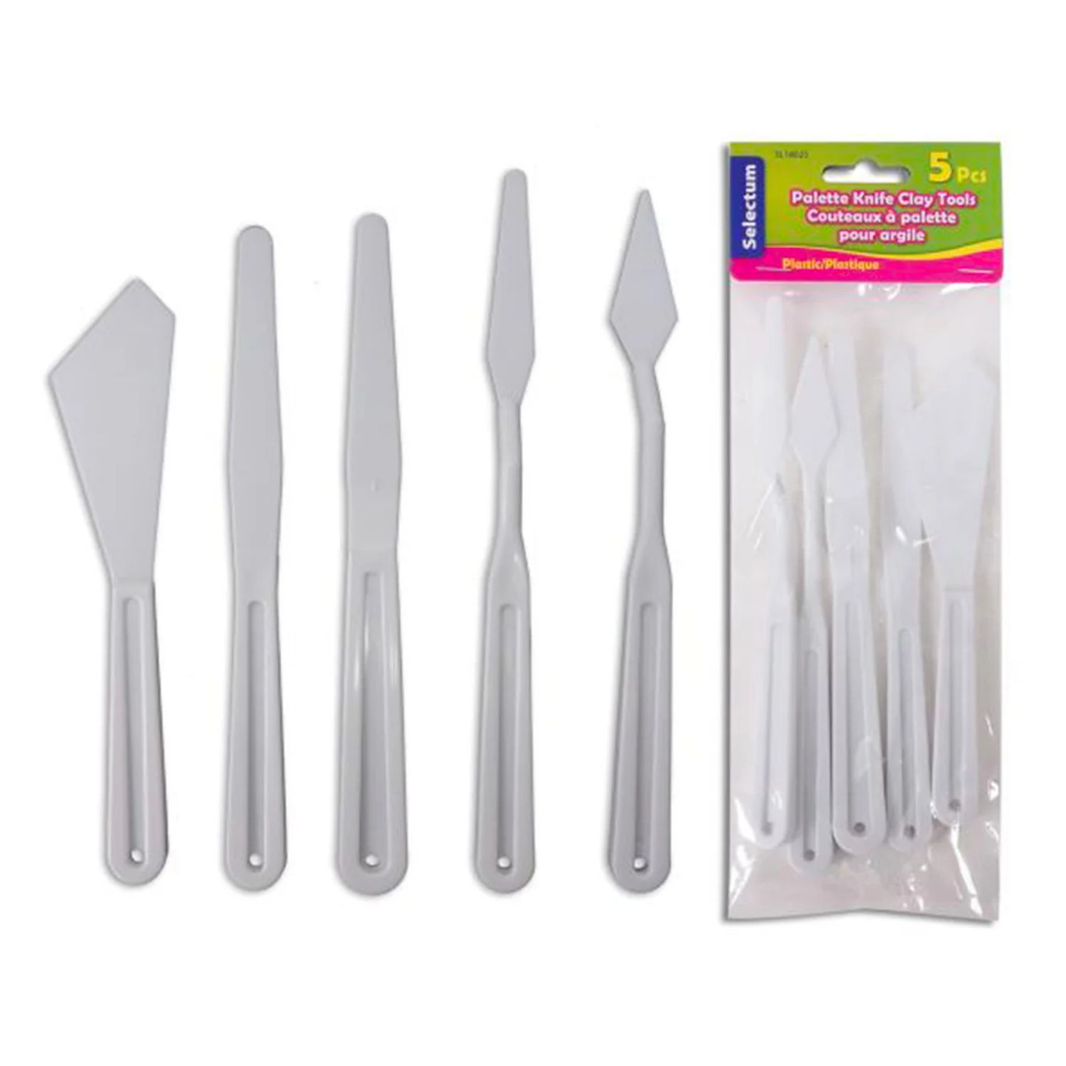 Selectum Palette Knife Clay Tools Set of 5