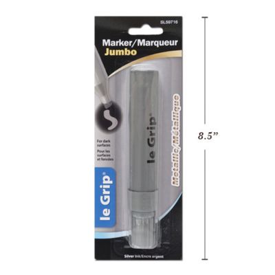 Selectum Jumbo Metallic Silver Ink Marker