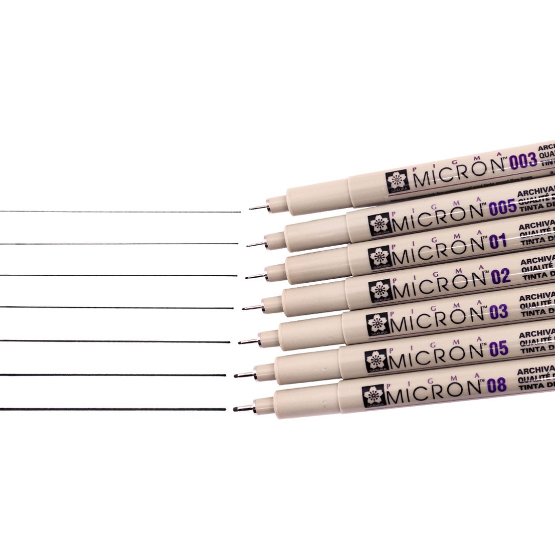 Sakura Pigma Micron 3 Pen Set Black 01/03/05 **ND**