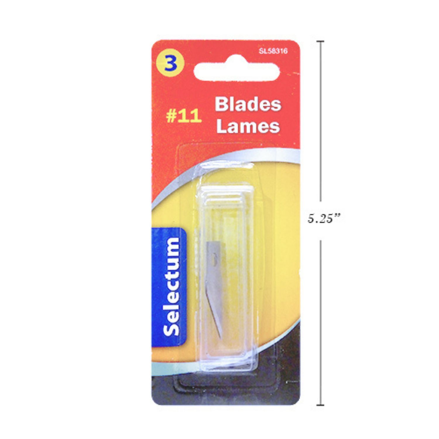 Selectum #11 Refill Blades Set of 3