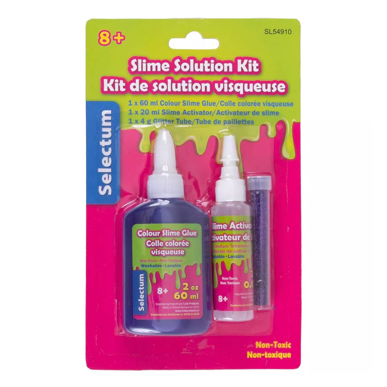 Selectum Slime Solution Cloudy Snow Kit