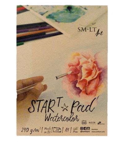 SM.LT Start Pad Watercolor A4 240gsm 20shts **ND**