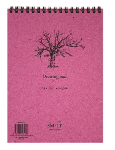 SM.LT authenticpad Coil Drawing A4 120gsm 60shts **ND**