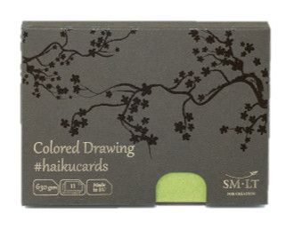 SM.LT Haiku Cards Colored Drawing 630gsm 11shts **ND**