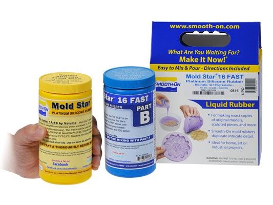 Smooth-On Mold Star 16 Fast Platinum Silicone Rubber **ND**