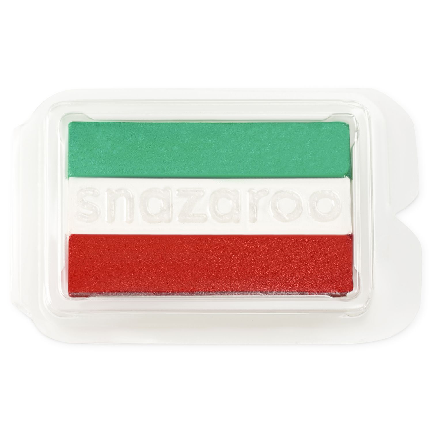 Snazaroo 3 Colour Split Cake - Italian Flag