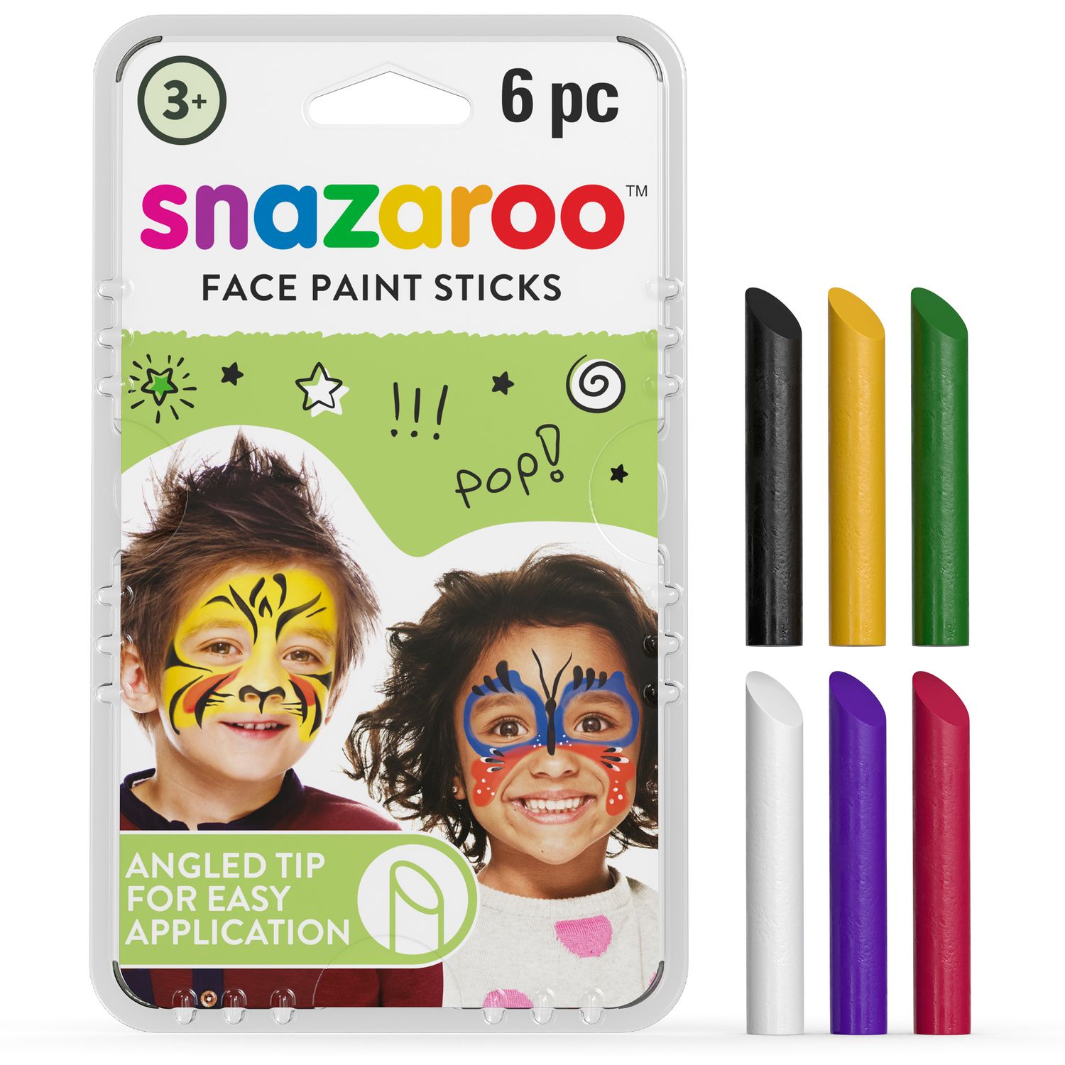 Snazaroo Crayon Sticks - Rainbow