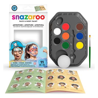 Snazaroo Face Painting Palette Kit Adventure