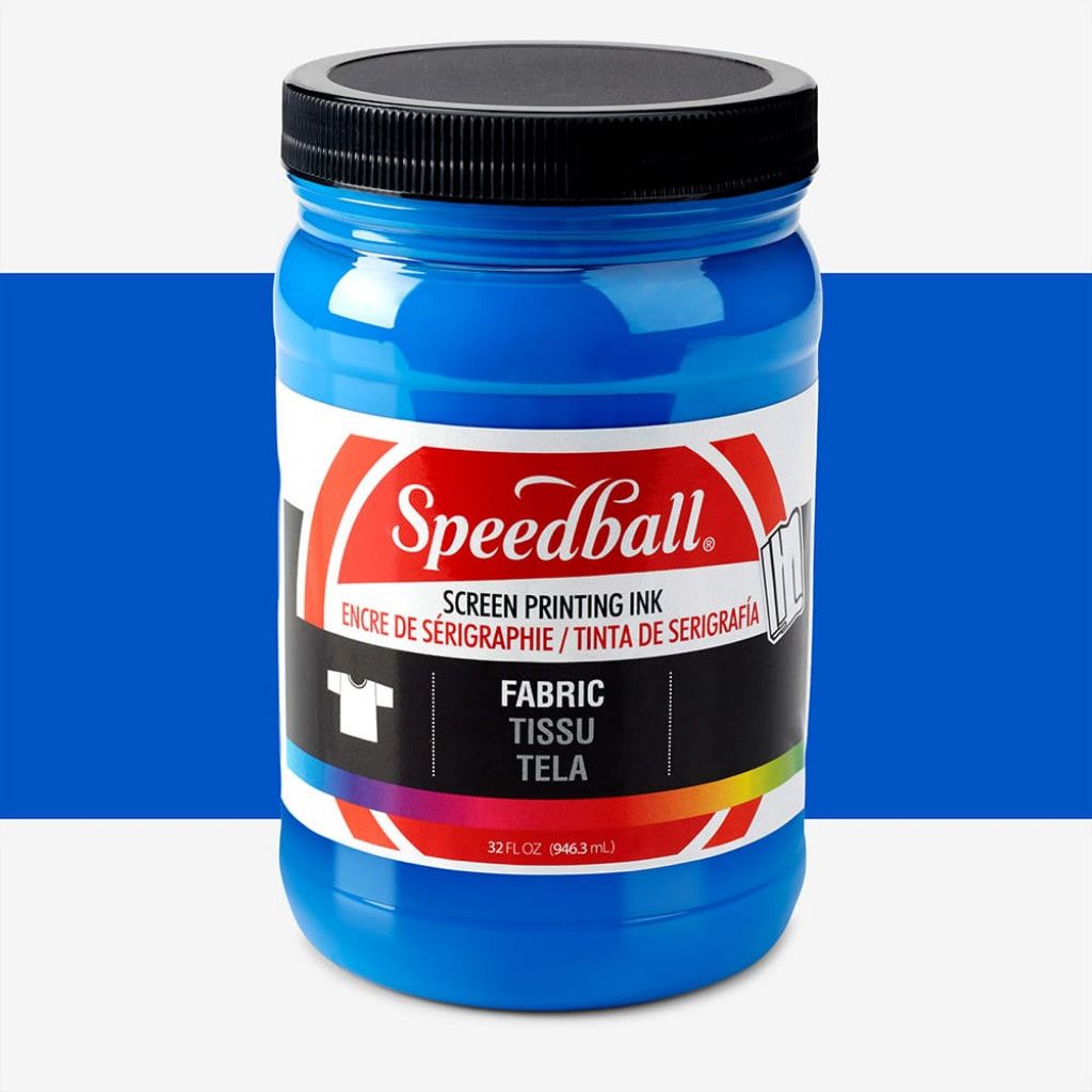 Speedball Fabric Screen Printing Ink Blue 32oz