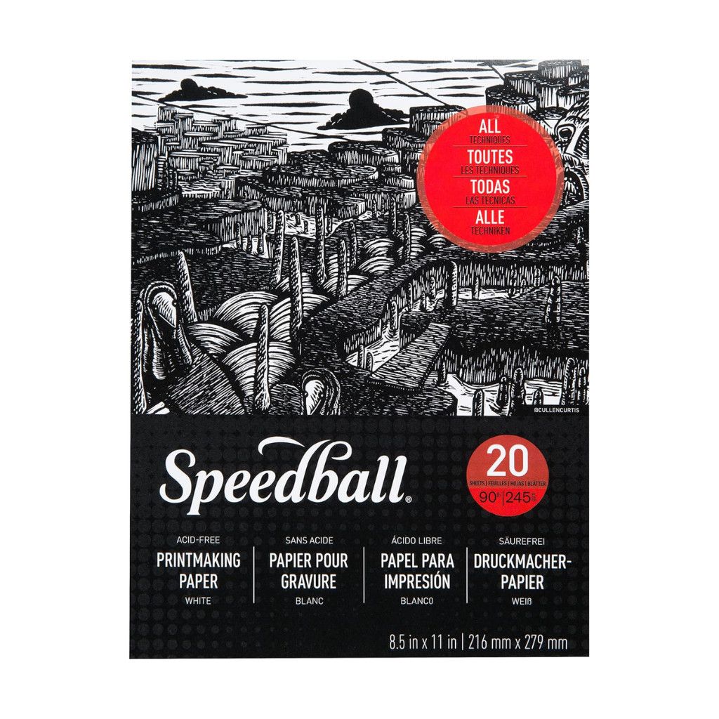 Speedball Printmaking Paper 8.5x11