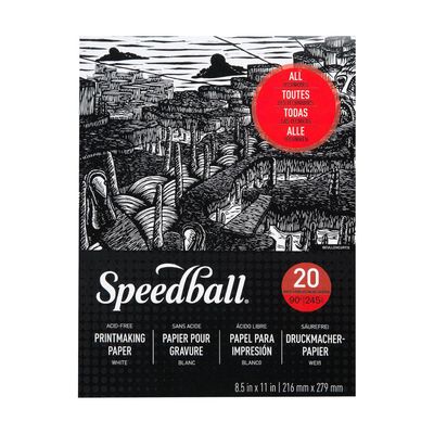 Speedball Printmaking Paper 8.5x11