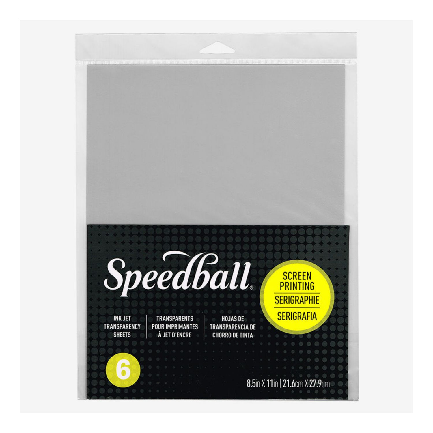 Speedball Screenprinting Transparency Sheets - Ink Jet