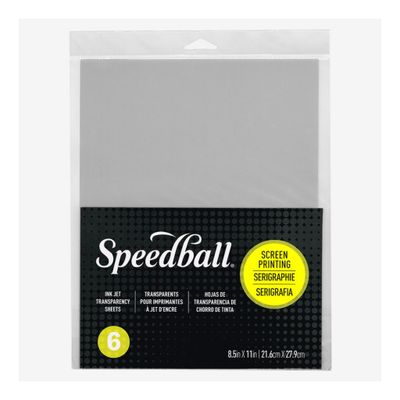 Speedball Screenprinting Transparency Sheets - Ink Jet