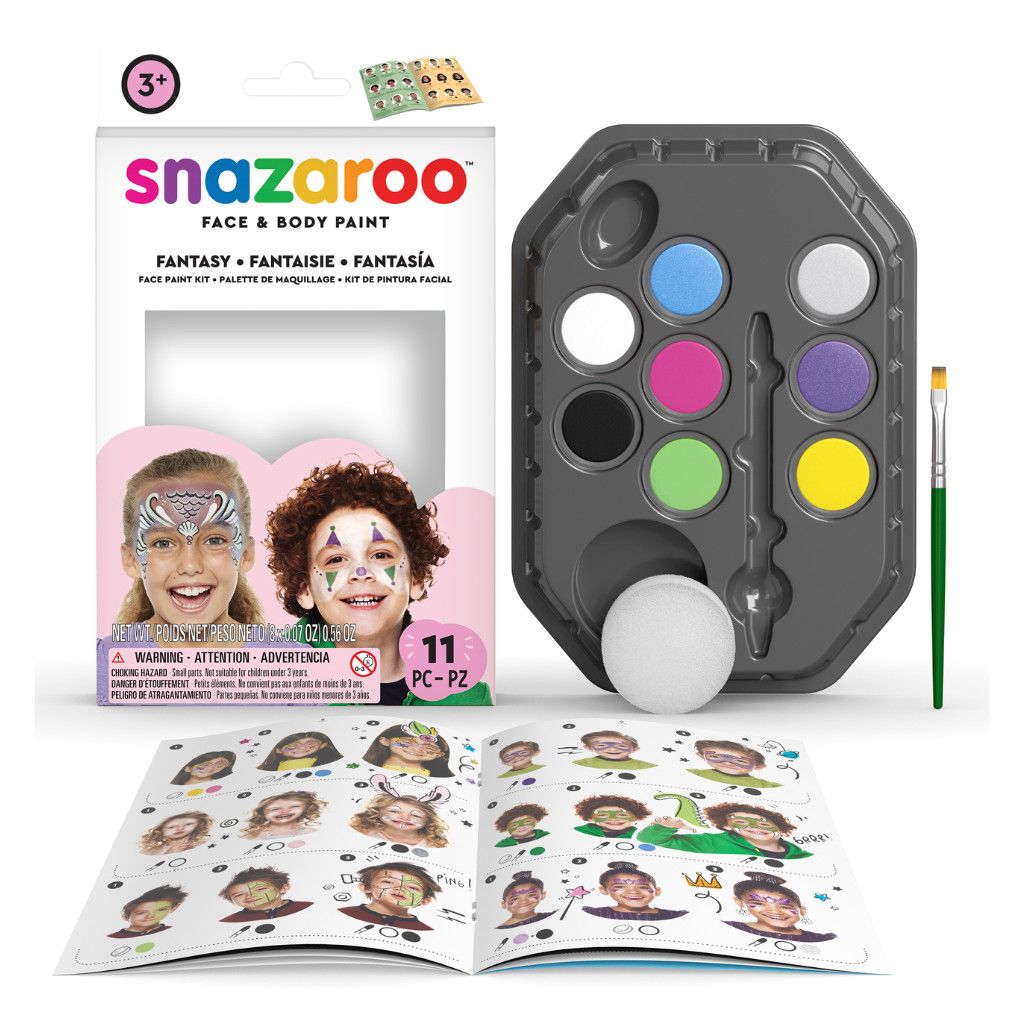 Snazaroo Face Painting Palette Kit Fantasy