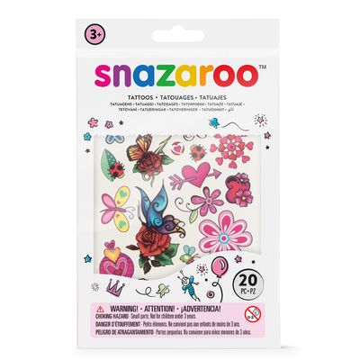 Snazaroo Temporary Tattoo Set of 20 Fantasy