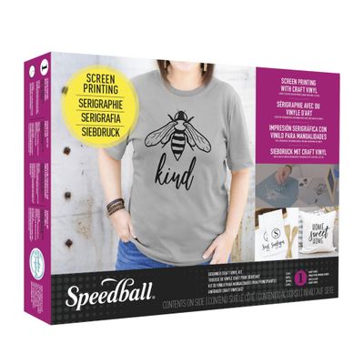 Speedball Beginner Craft Vinyl Screen Printing Kit