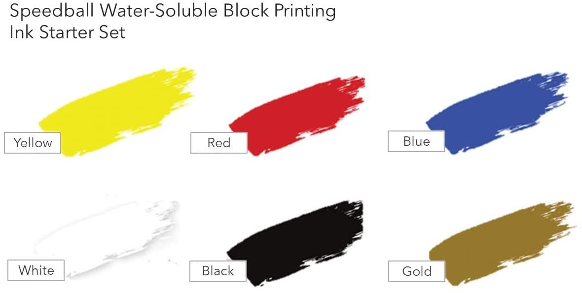 Speedball Block Printing Ink Set