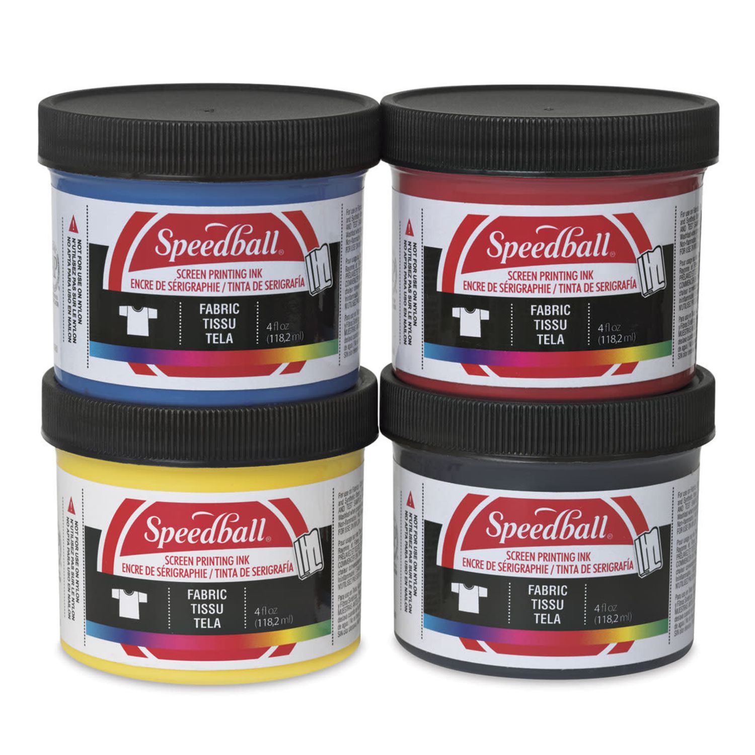 Speedball Fabric Screen Printing Ink Set