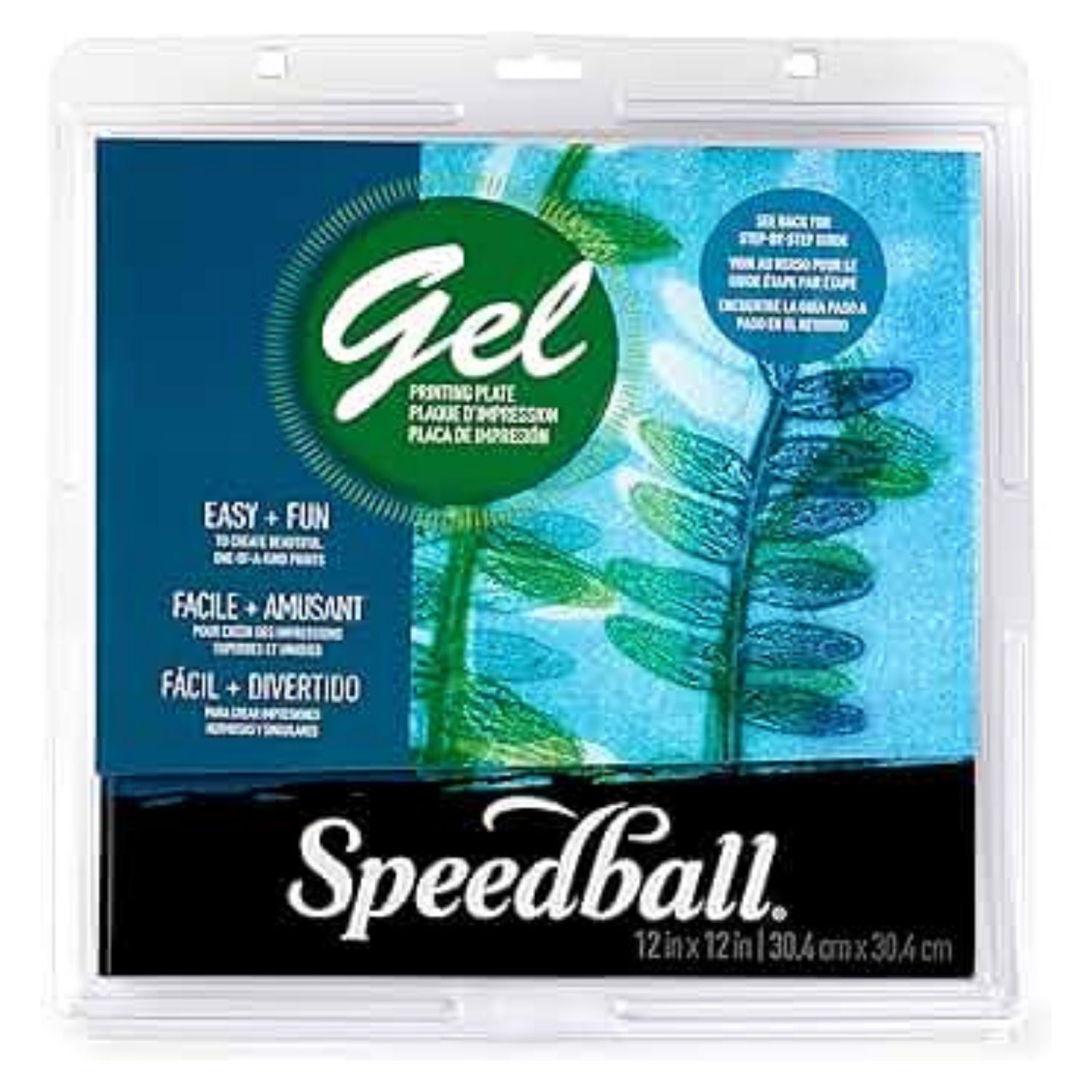 Speedball Gel Printing Plate 12"x12"