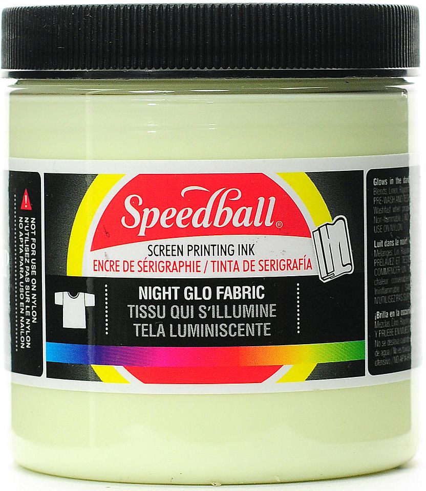 Speedball Night Glo Fabric Screen Printing Ink Original 8oz