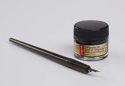 Speedball Signature Series Pen and Ink Gold/Black