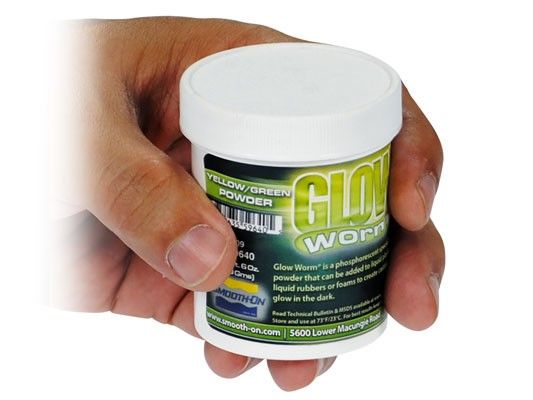 Smooth-On Glow Worm Green Phos. Pwdr 6oz. **ND***SO*