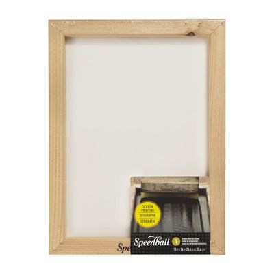 Speedball Frame with Fabric 110 monofiliment 10" x 14" (4712)
