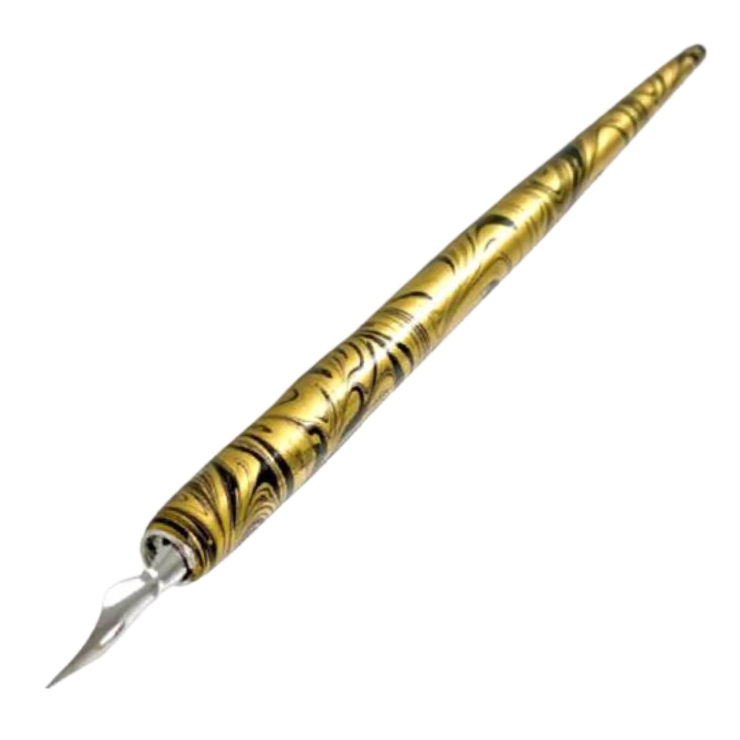 Speedball Nib holder Gold &amp; Black
