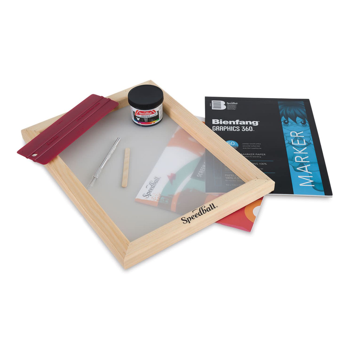 Speedball Screen Printing Beginner Paper Stencil Kit
