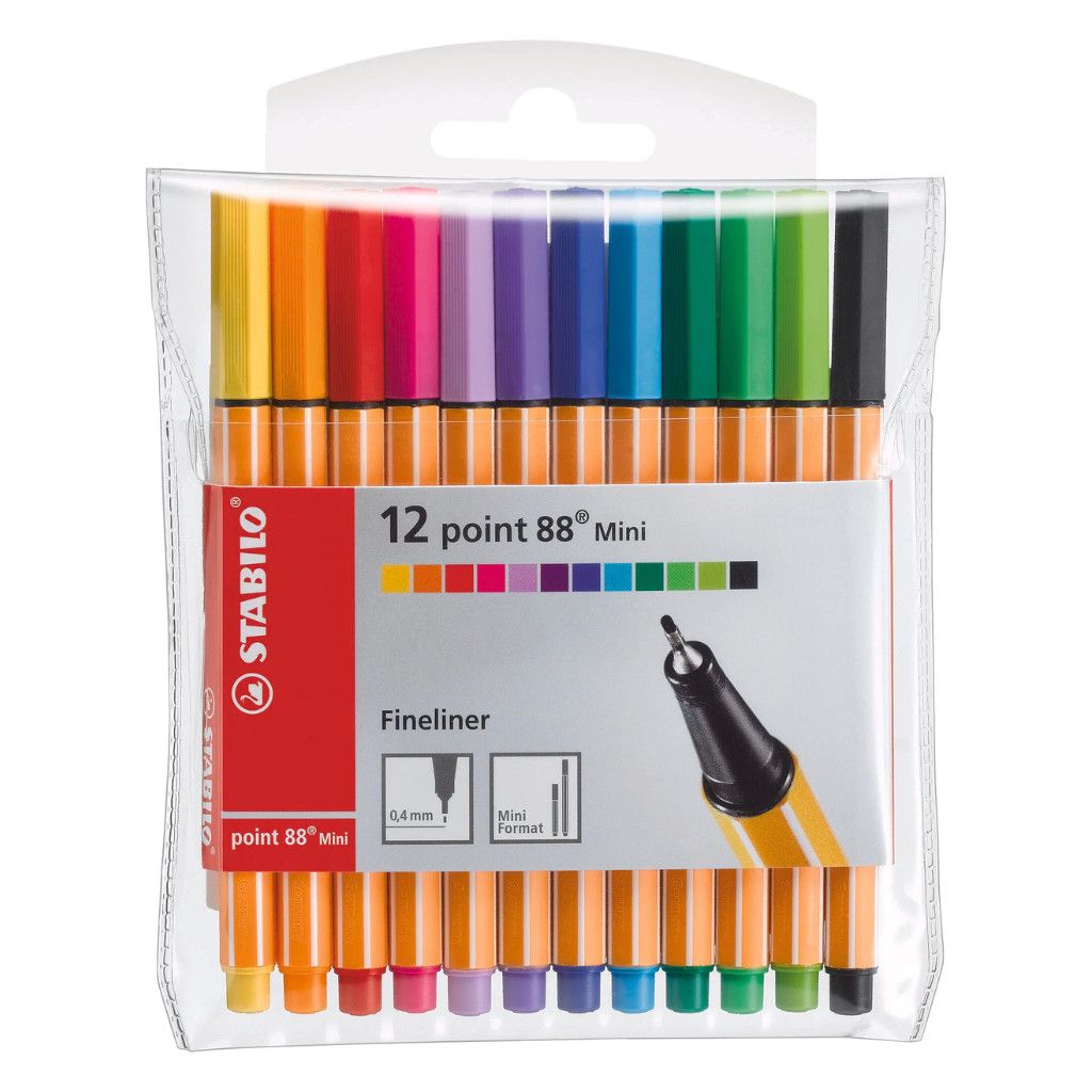 Stabilo Pen 88 Set Mini 12 pc