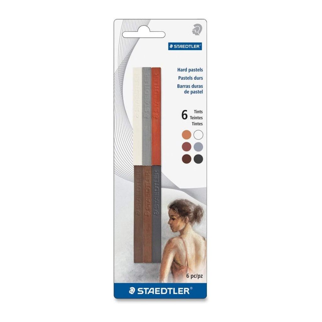 Staedtler Hard Pastel Sticks 6pc