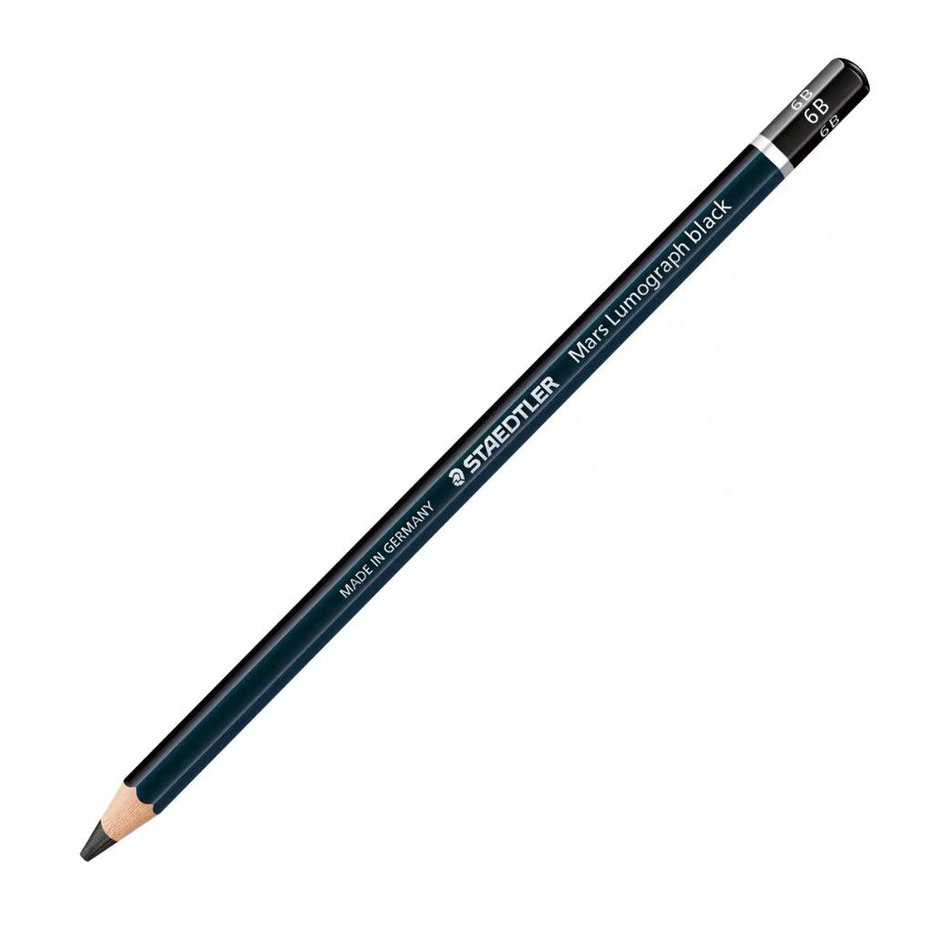 Staedtler Lumograph Pencil 100 Black 6B