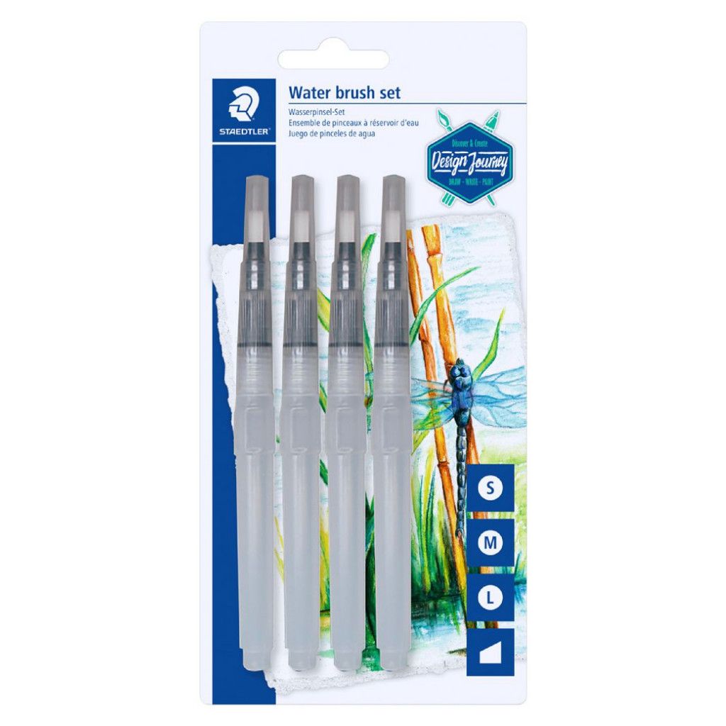 Staedtler Water Brush Set of 4