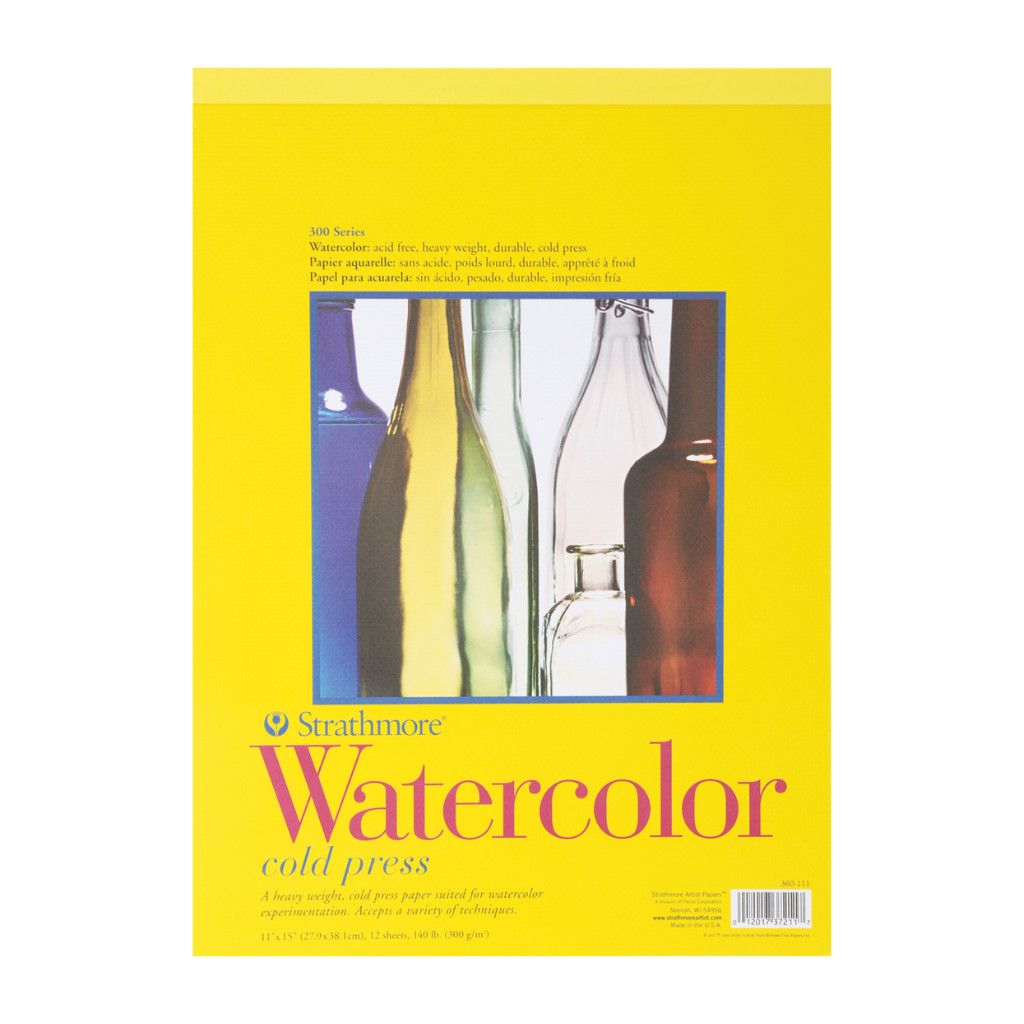 Strathmore 300 Watercolor Tape Bound 11"x15"