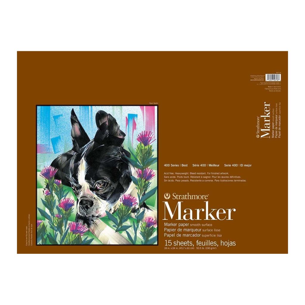 Strathmore 400 Marker Tape Bound 18"x24"