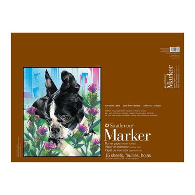 Strathmore 400 Marker Tape Bound 18"x24"