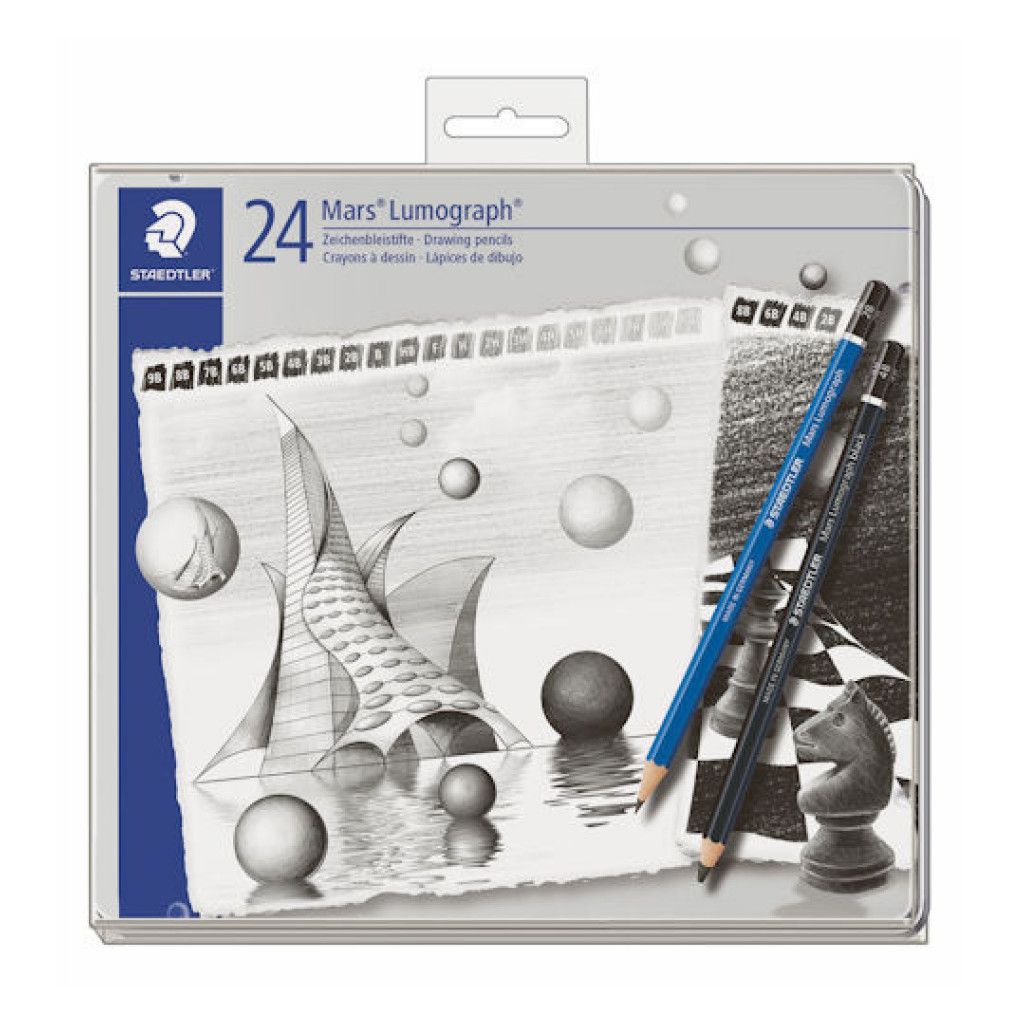 Staedtler Lumograph Pencil Set of 24