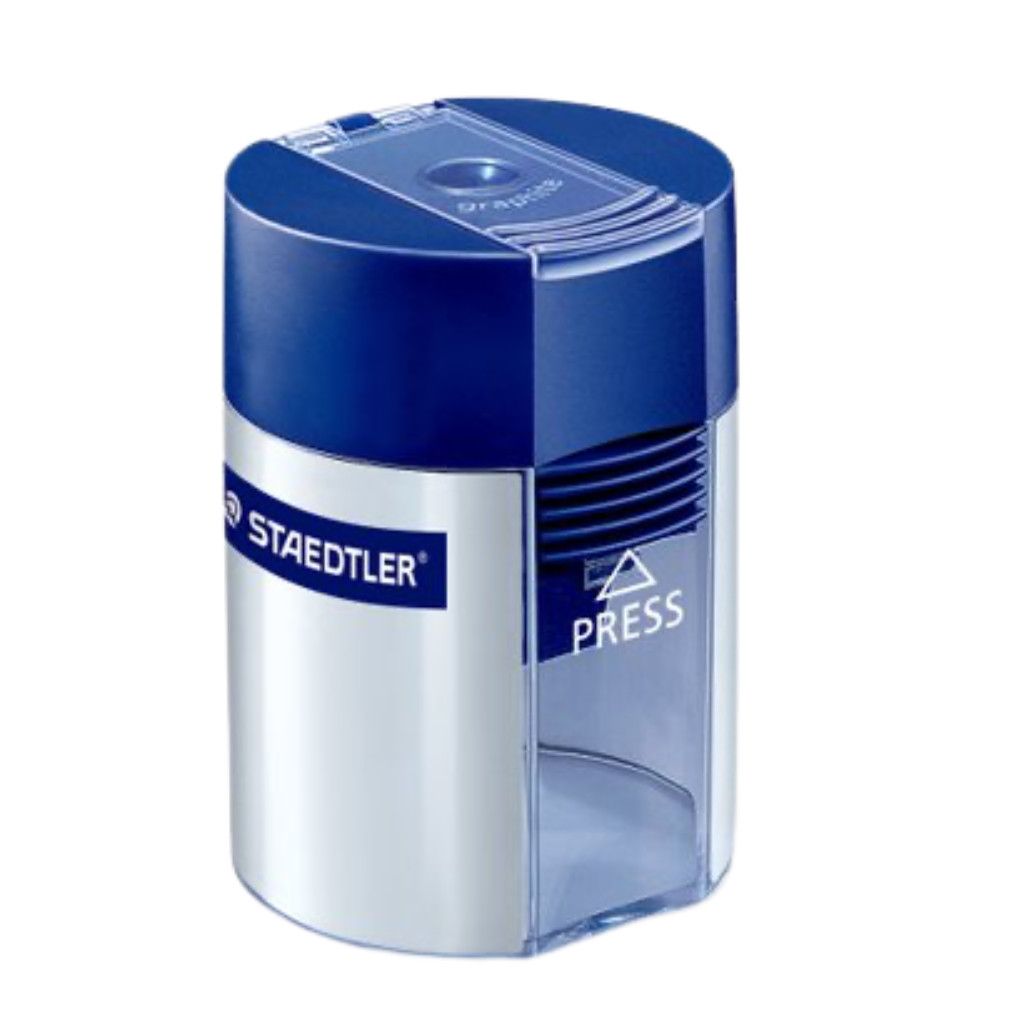Staedtler Sharpener Single Hole Oval Container [511 100]