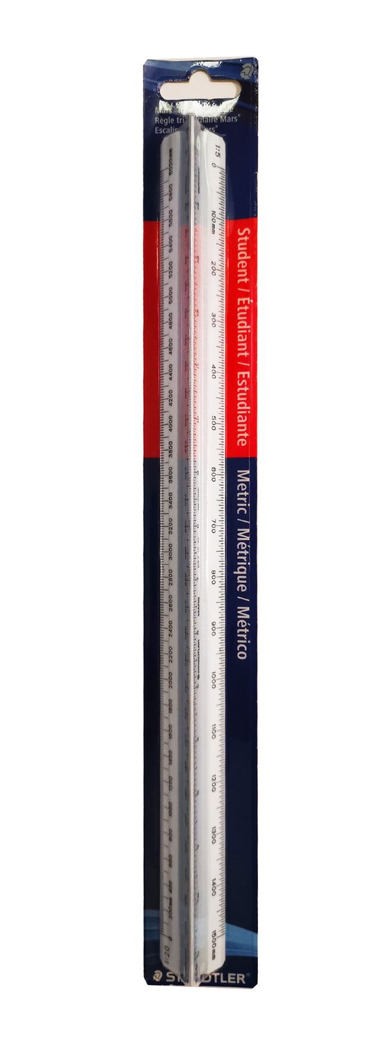 Staedtler Tri-Scale Student Mechanical Engineers Metric [987 19-1BK]