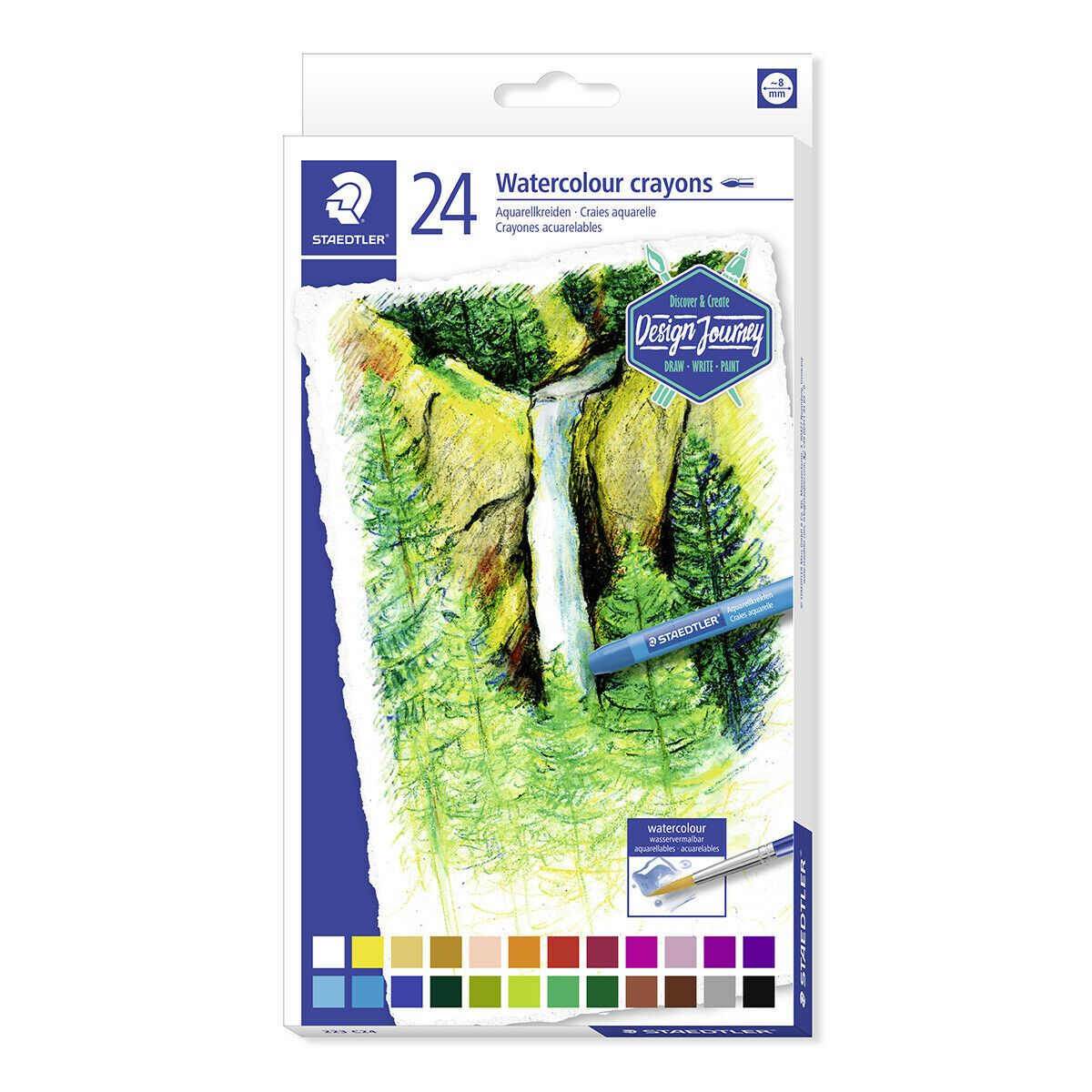 Staedtler Watercolour Crayons Pack of 24