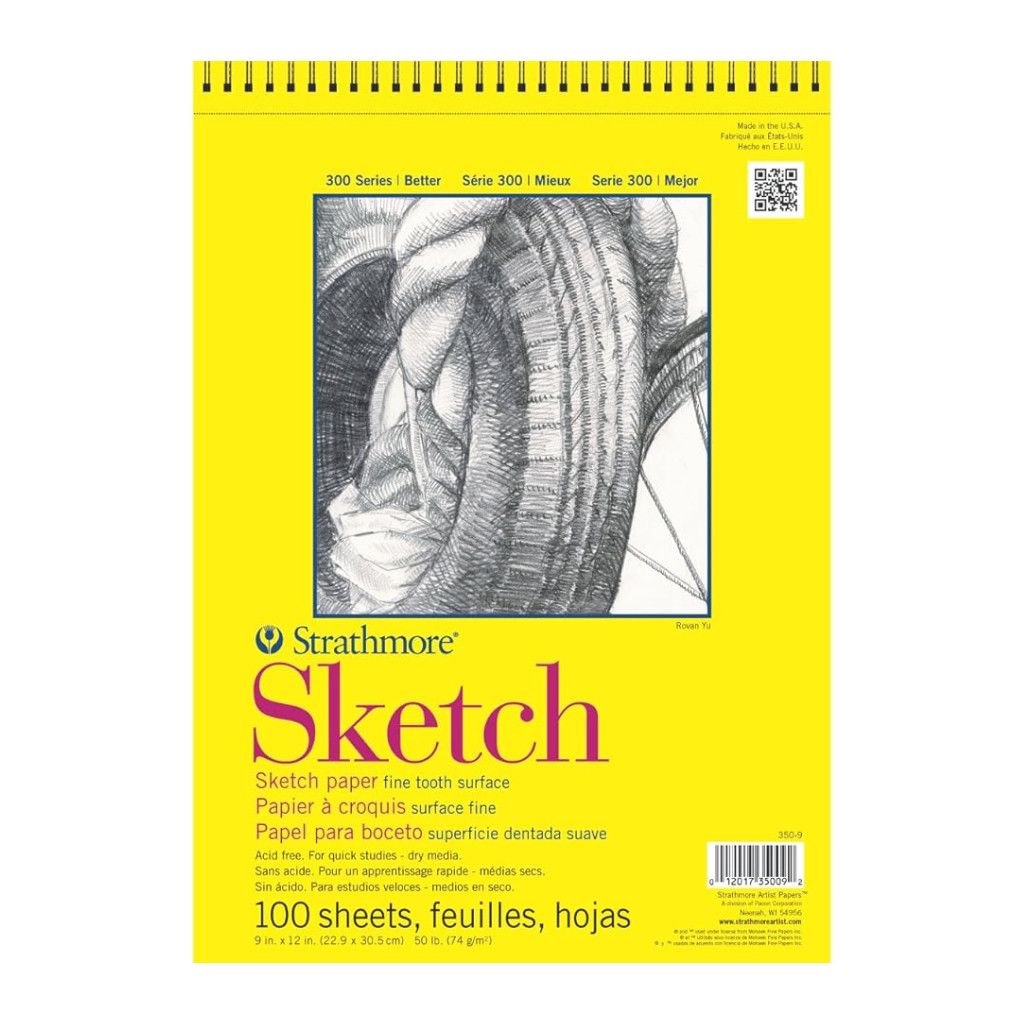 Strathmore 300 Sketch Wire Bound 9"x12"