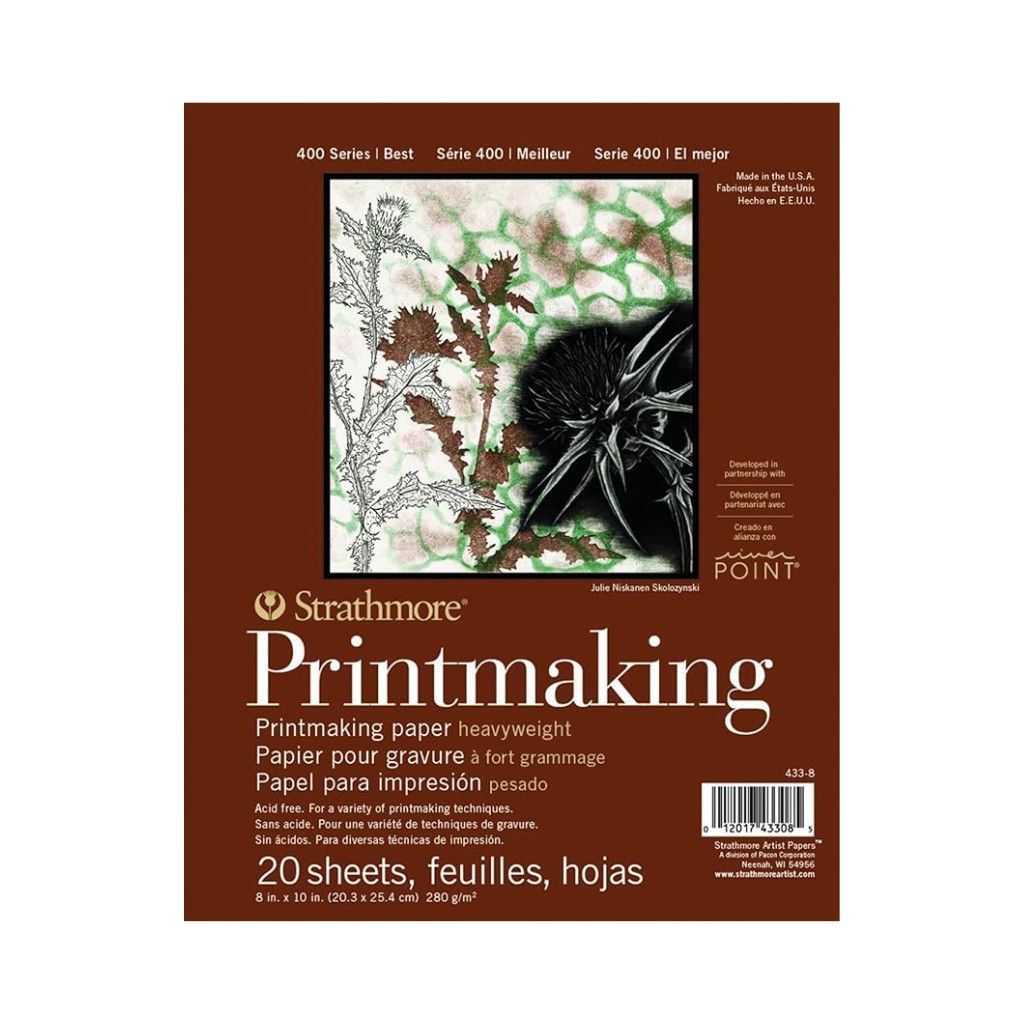 Strathmore Printmaking Paper Heavyweight 8" x 10" (20 shts)