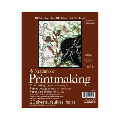 Strathmore Printmaking Paper Heavyweight 8" x 10" (20 shts)