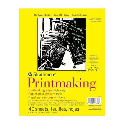 Strathmore Printmaking Paper Lightweight 8" x 10" (40 shts)