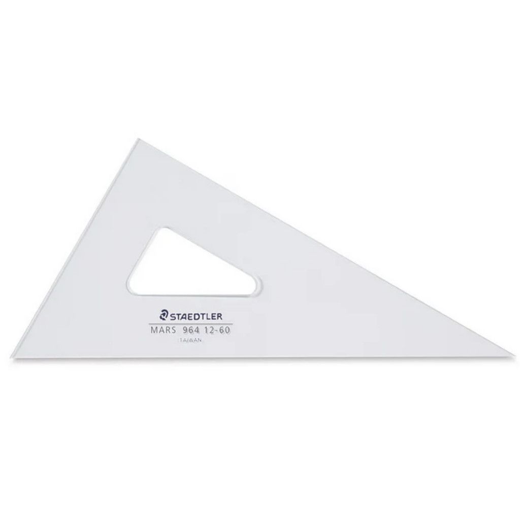 Staedtler Set Square 30/60 12" Clear