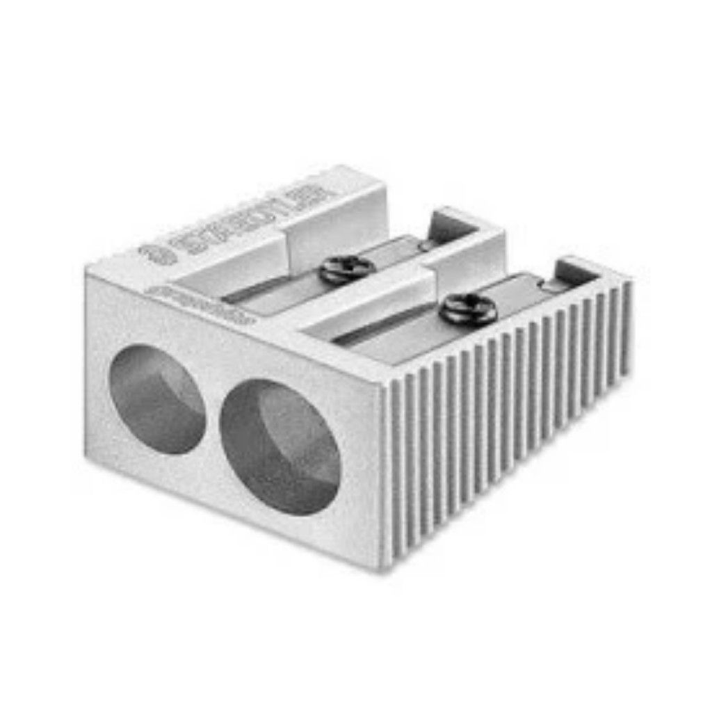 Staedtler Sharpener Double Hole Metal [510 20]