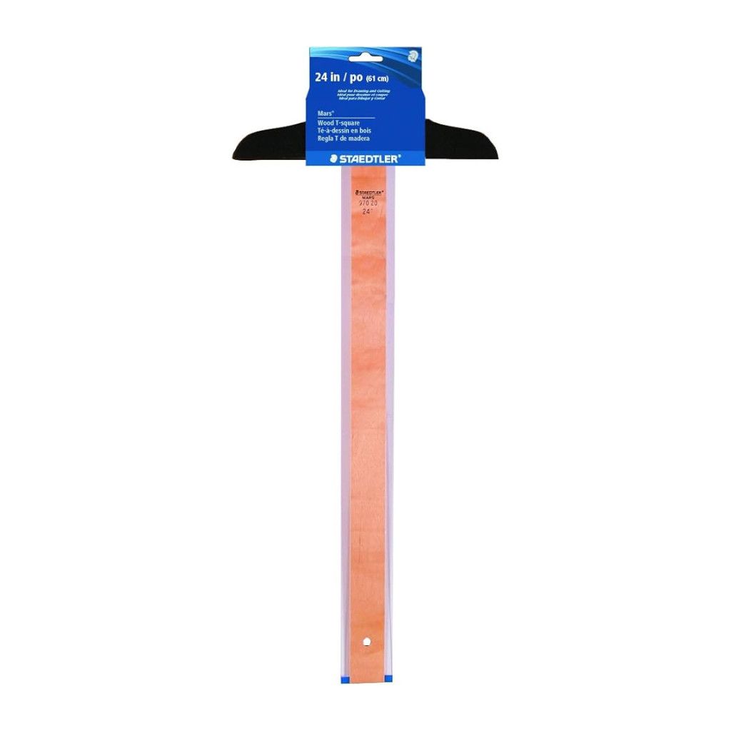 Staedtler T-Square Hardwood Fixed Head 24" [970 20 24H]