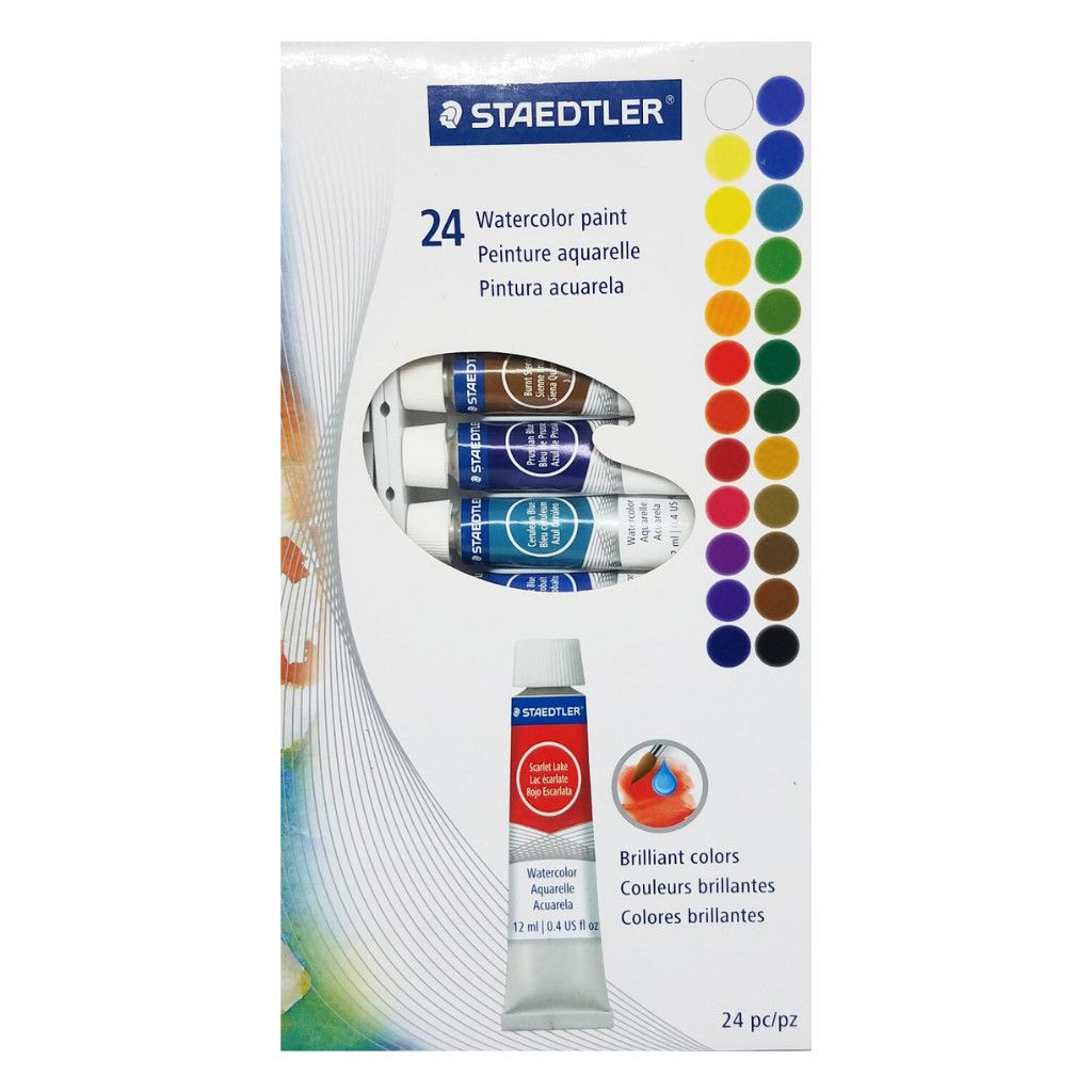 Staedtler Watercolour Paint Set 24pc