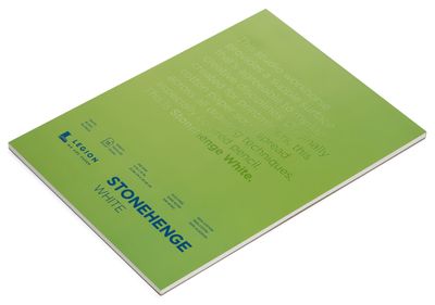 Stonehenge Pad 9x12 White (15 Sheets)