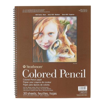 Strathmore 400 Colored Pencil Wire Bound 11"x14"